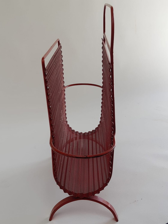 Image 1 of Artimeta magazine holder by Mathieu Matégot