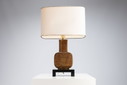 Vintage ceramic table lamp from the 1970s