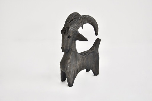 Ceramic goat by Dominique Pouchain