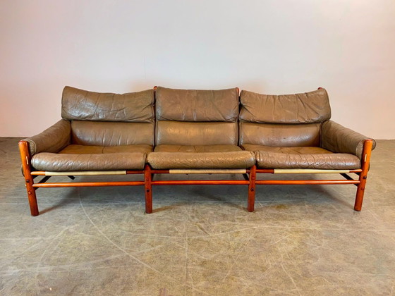 Image 1 of Model Kontiki Sofa Arne Norell AB Sweden Teak Midcentury