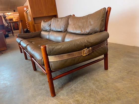 Image 1 of Model Kontiki Sofa Arne Norell AB Sweden Teak Midcentury