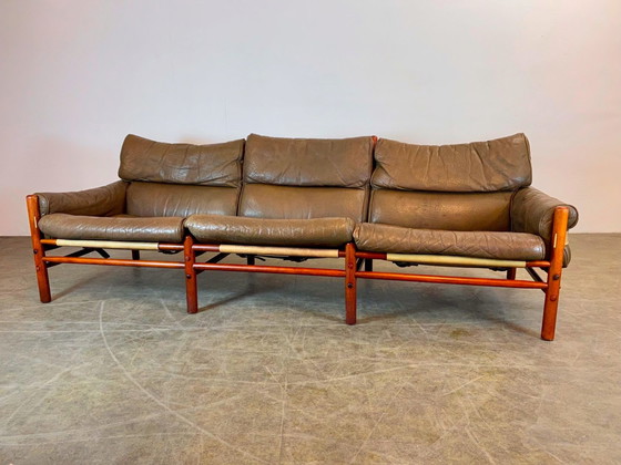 Image 1 of Model Kontiki Sofa Arne Norell AB Sweden Teak Midcentury