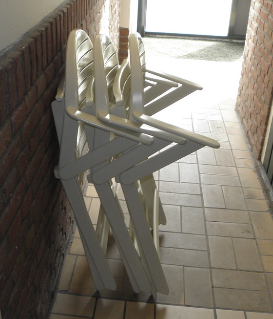 Image 1 of Niels Gammelgaard, 3 folding chairs (with armrest)