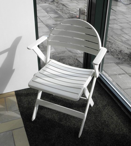 Image 1 of Niels Gammelgaard, 3 folding chairs (with armrest)