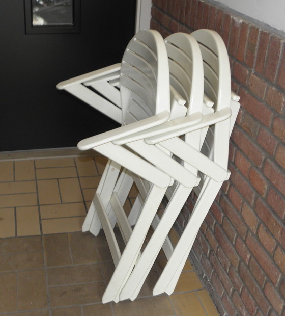 Image 1 of Niels Gammelgaard, 3 folding chairs (with armrest)