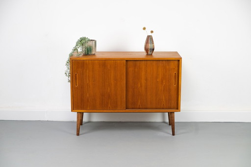 Vintage Danish teak Sideboard by Carlo Jensen for Hundevad & Co., 1960s