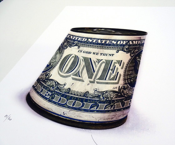 Image 1 of Tehos - One dollar tin can B