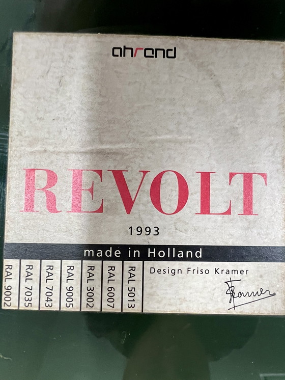 Image 1 of 2x Friso Kramer Revolt chair