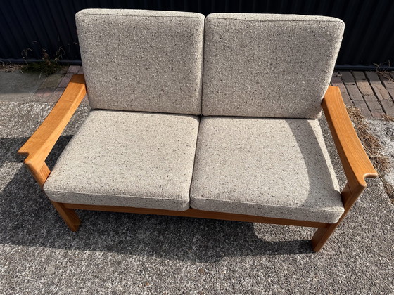 Image 1 of Divano vintage in teak a 2 posti