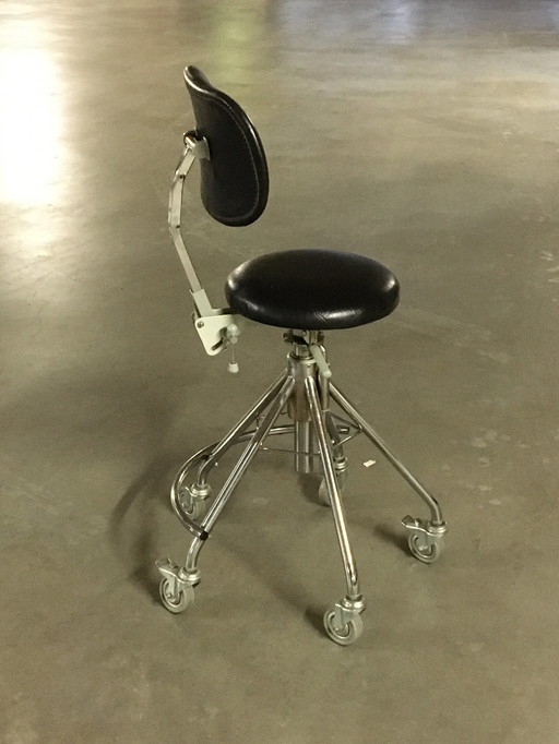 Sgabello di design vintage Vella