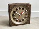 Vintage  Fat lava wall clock / table clock