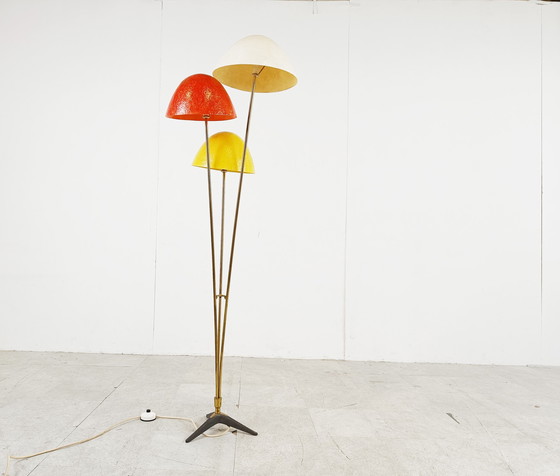 Image 1 of Mid century mushroom floor lamp, 1950s