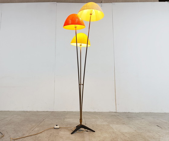 Image 1 of Mid century mushroom floor lamp, 1950s