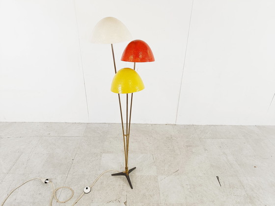 Image 1 of Mid century mushroom floor lamp, 1950s