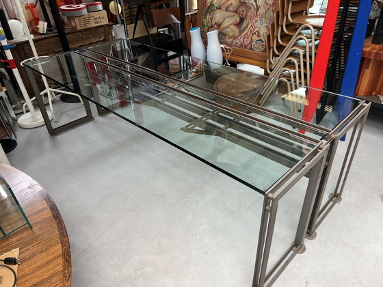 Image 1 of Large industrial table, unique