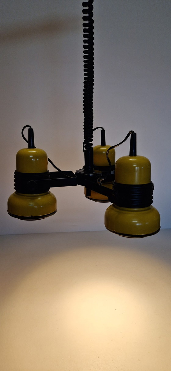 Image 1 of Vintage Pull Down hanging lamp Spots