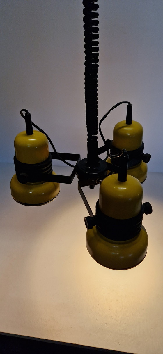 Image 1 of Vintage Pull Down hanging lamp Spots