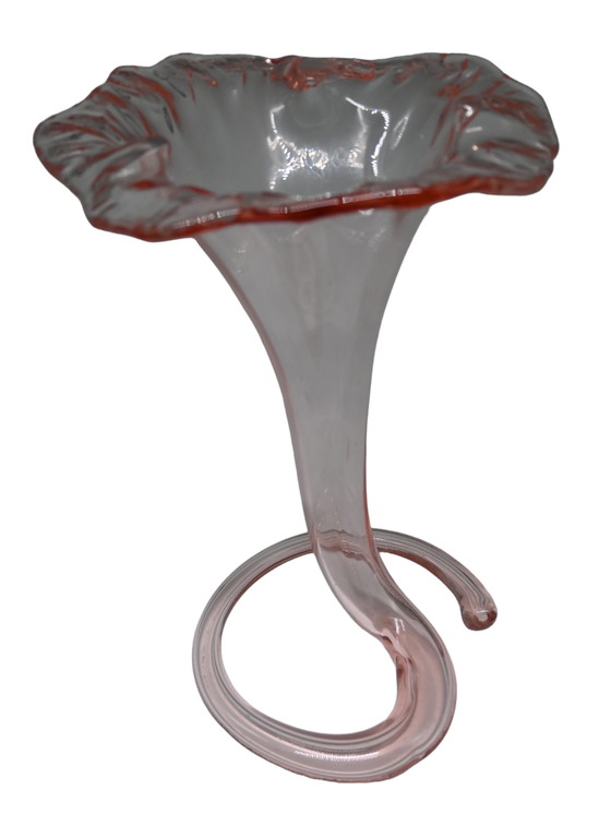 Image 1 of Vintage Murano Italy Vase trompette
