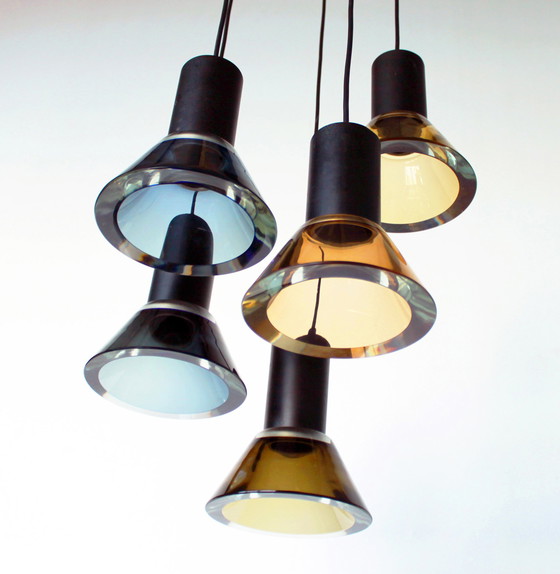 Image 1 of Flavio Poli for Seguso Vetri d'Arte lamp