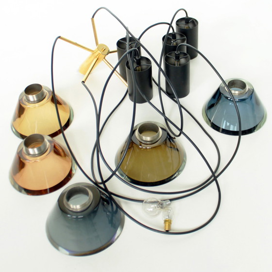 Image 1 of Flavio Poli for Seguso Vetri d'Arte lamp