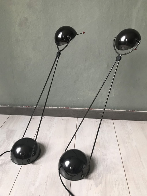 2x Stefano Cevoli Desk lamp Meridiana – tafellampen, Vintage (photo 2 of 8)