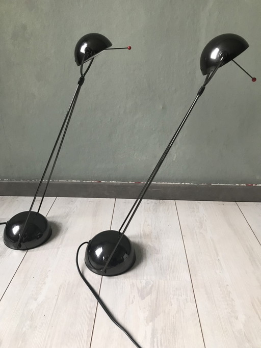 2x Stefano Cevoli Desk lamp Meridiana – tafellampen, Vintage
