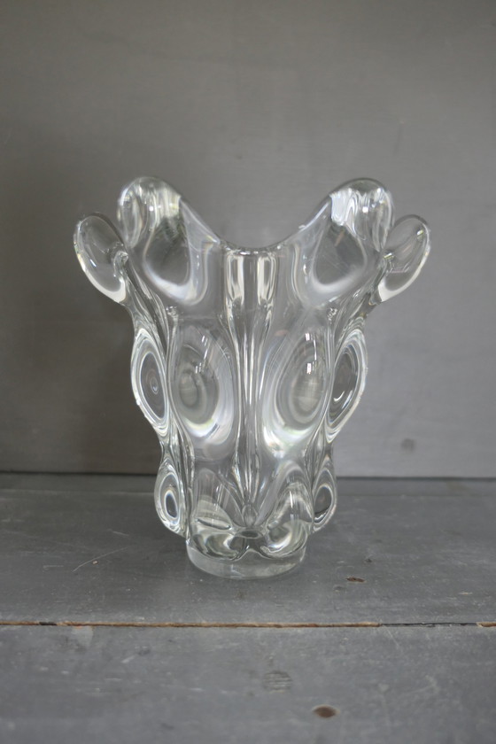Image 1 of Crystal of Vannes Vintage vaas