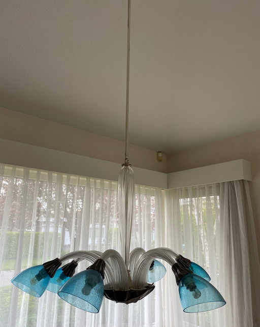 Murano glass hanging lamp