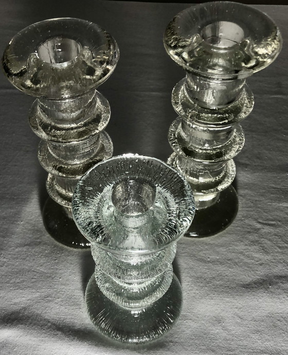 Image 1 of 3x Staffan Gellerstedt candlesticks