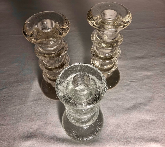 Image 1 of 3x Staffan Gellerstedt candlesticks