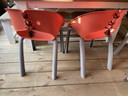 4x Sedia da giardino di design