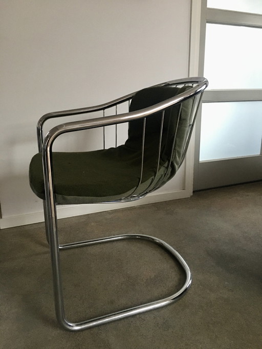 Vintage tube frame chair