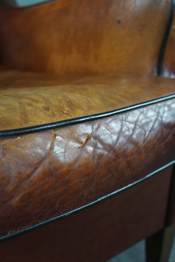 Image 1 of Sheep leather armchair