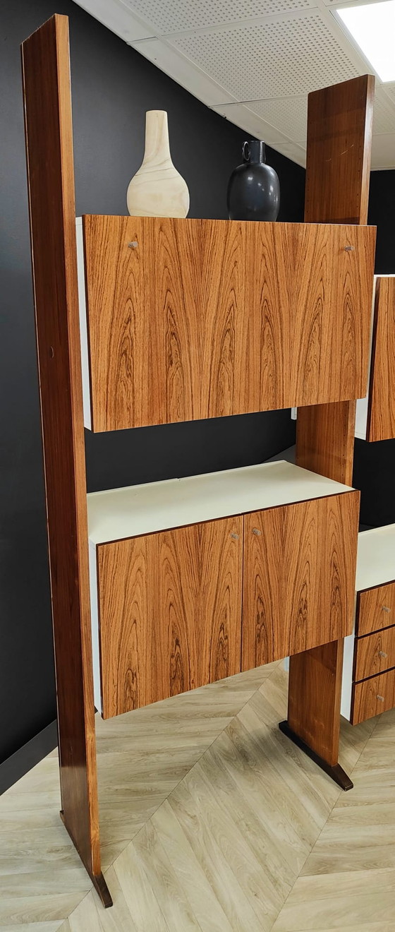 Image 1 of Système mural pallisandre vintage