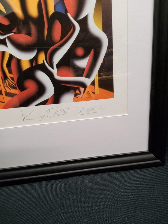 Image 1 of Mark Kostabi, lithograph, signed and numbered