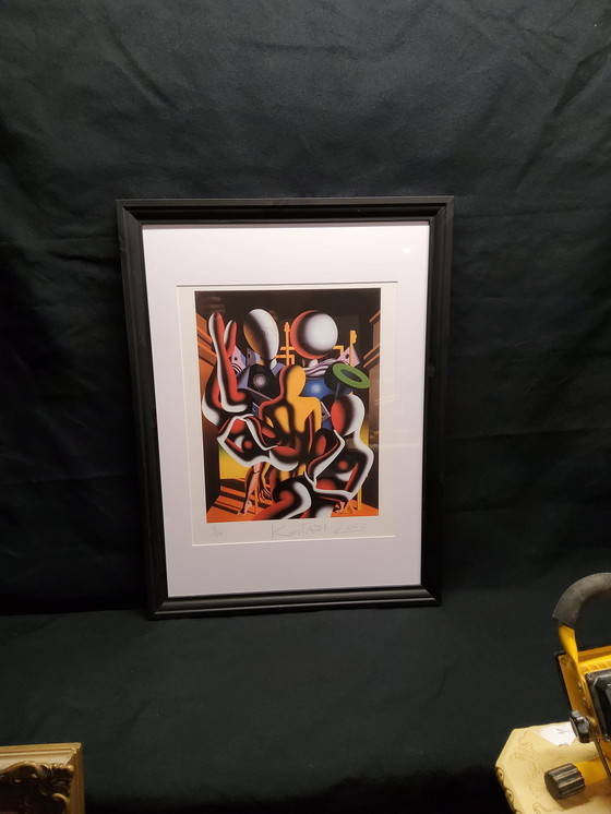 Image 1 of Mark Kostabi, lithograph, signed and numbered