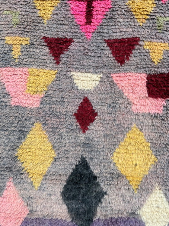 Image 1 of Tapis de course berbère marocain traditionnel