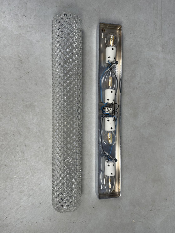 Image 1 of Lampada da parete vintage XL Glashütte Limburg