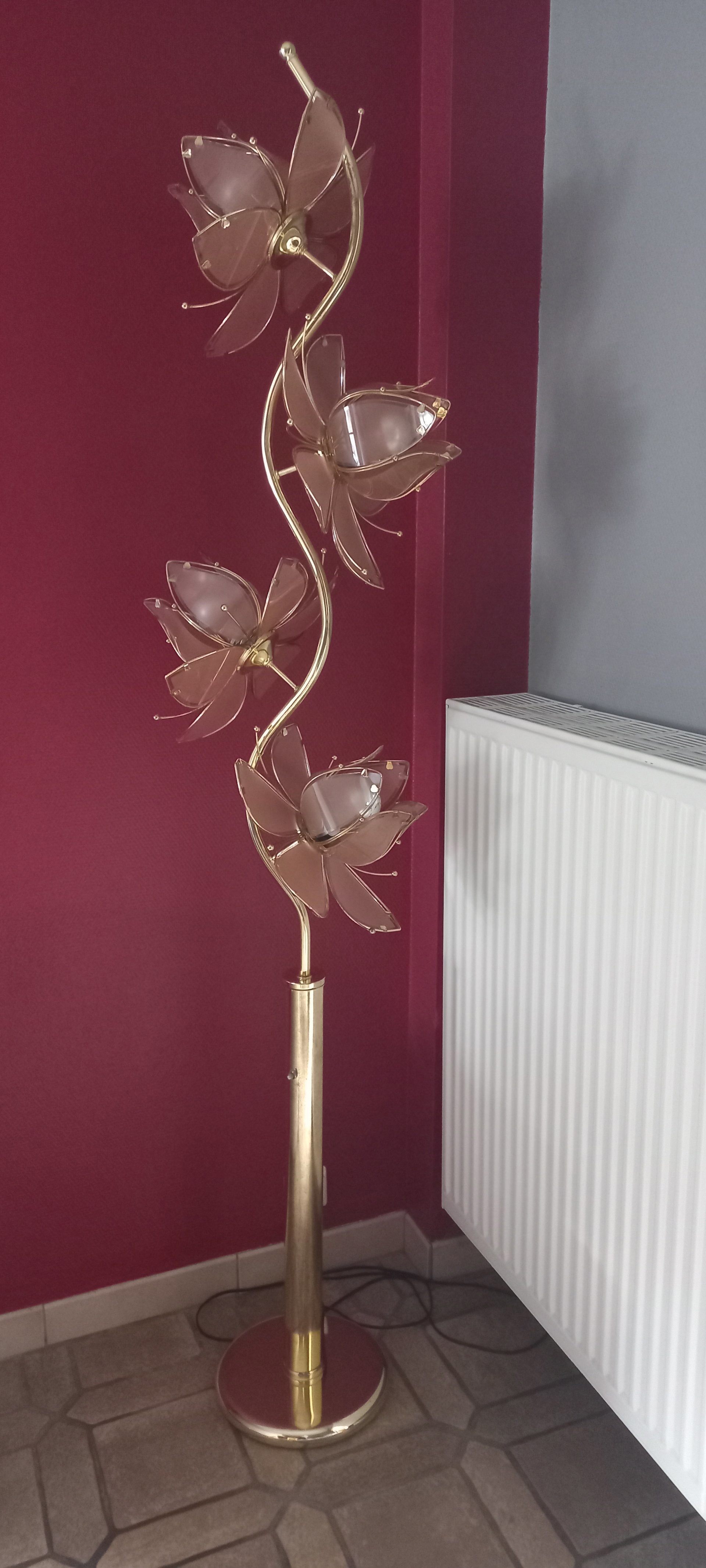 Hollywood regency floor lamp deals