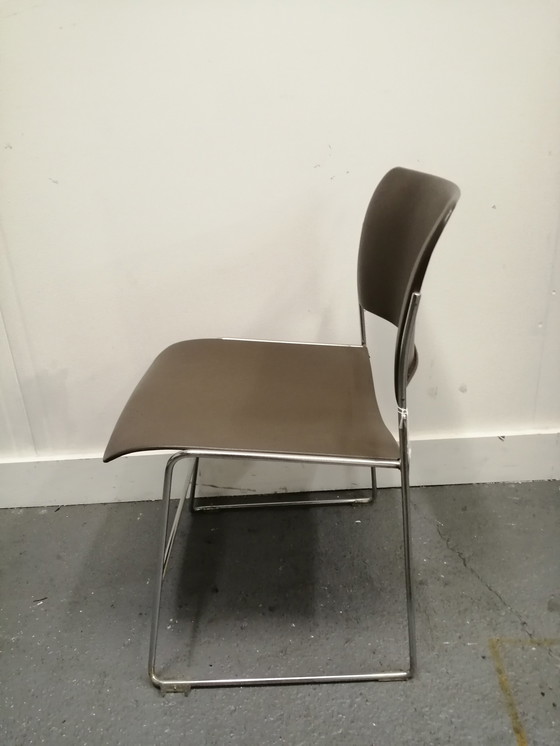 Image 1 of Set of 4 - David Rowland 40/4 chairs