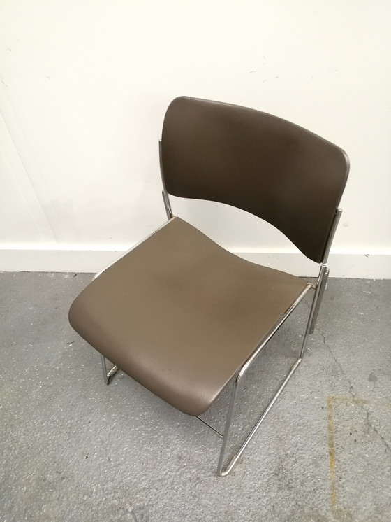 Image 1 of Set of 4 - David Rowland 40/4 chairs