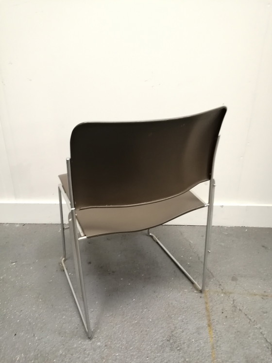 Image 1 of Set of 4 - David Rowland 40/4 chairs