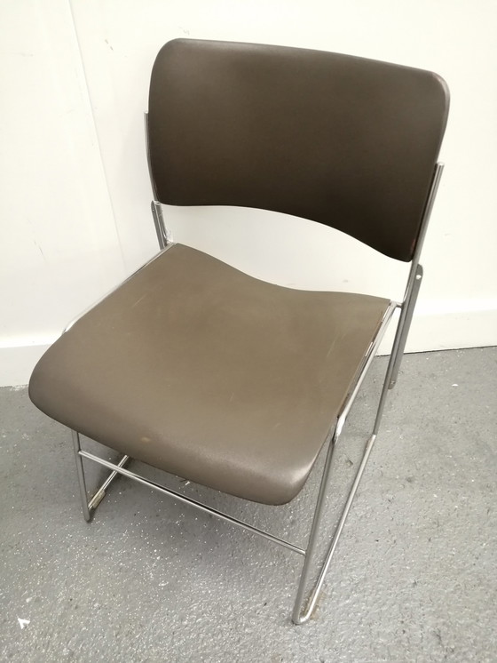 Image 1 of Set of 4 - David Rowland 40/4 chairs