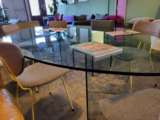 Image 1 of Modern glass dining table