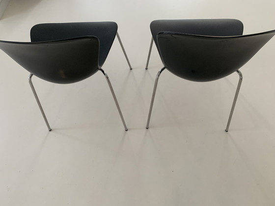 Image 1 of 2x Fritz Hansen chair by Kasper Salto