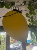 Lámpara de globo, Bilumen de Yves Christin, Italia, 1975