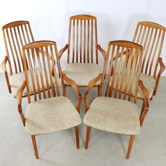 Image 1 of 5x Edward Valentinsen Danish dining room chairs "Virum"