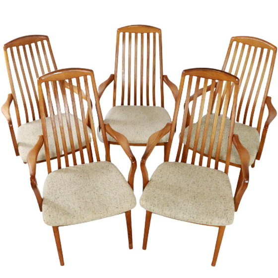 Image 1 of 5x Edward Valentinsen Danish dining room chairs "Virum"