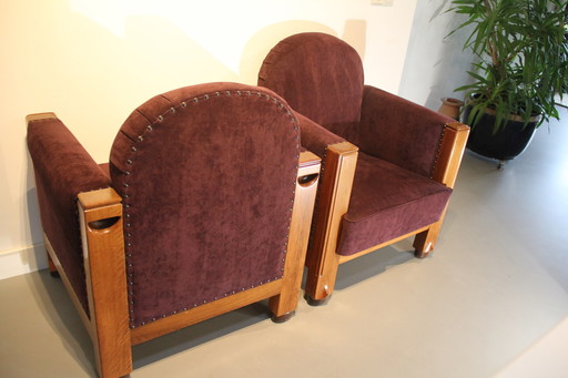 2x Art Deco chair