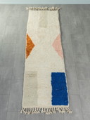 Modern Runner, Berber Rug, 83 x 277 
